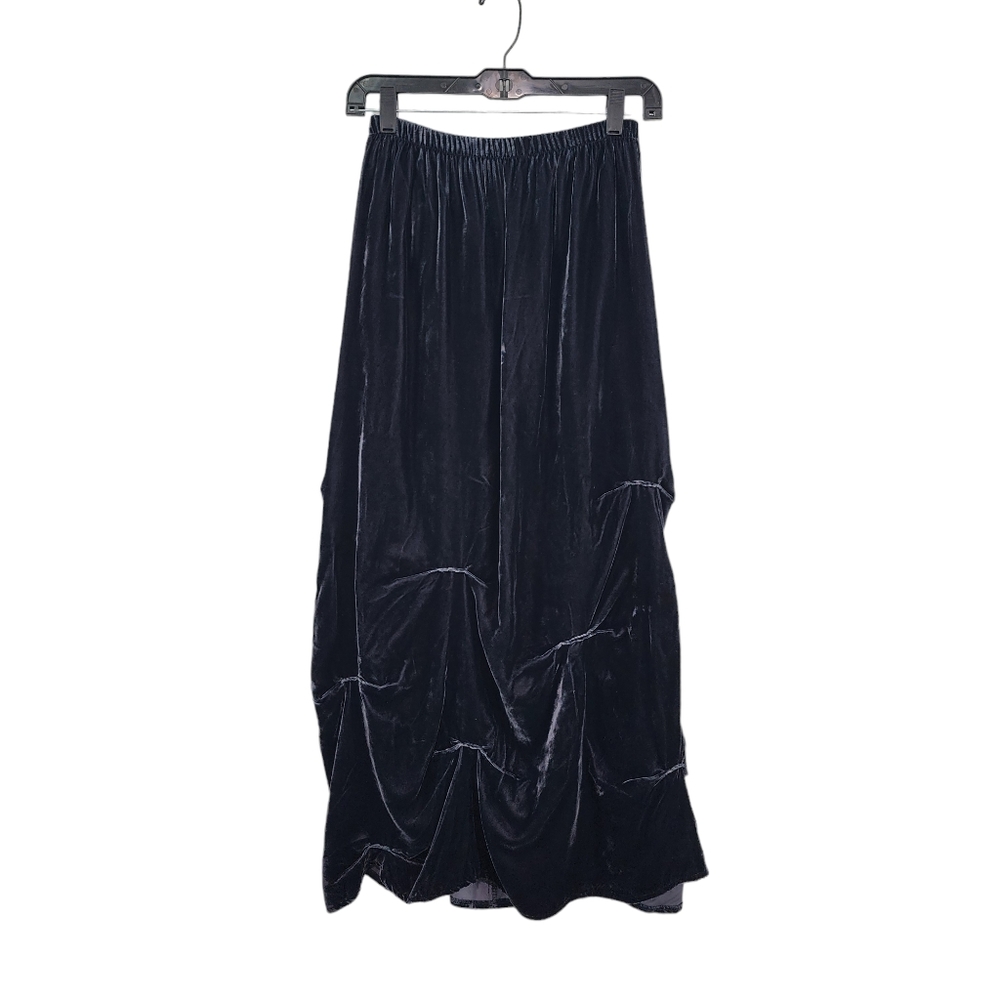 Bodil Women's Velvet Victorian Style Maxi Skirt - S